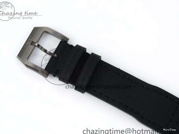 MIROTIME 0129 Pilot Black Ace BLSF 1:1 Best Edition White Lume Dial on Black Nylon Strap MIYOTA OnTrend 7021